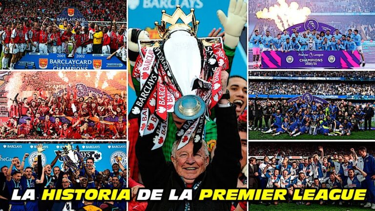 La historia de la Premier League