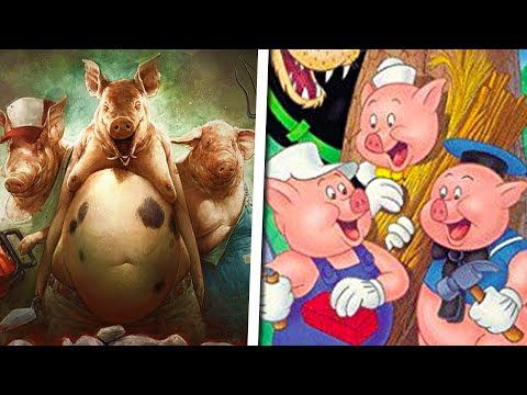 English Summarized Story of the Three Little Pigs - History